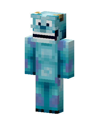 Teal Animal Minecraft skin