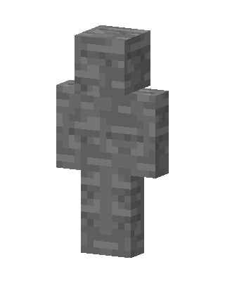 Gray Mob skin, 3D preview