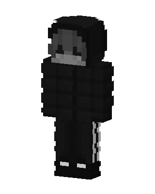 Black Emo Boy Minecraft goth skin