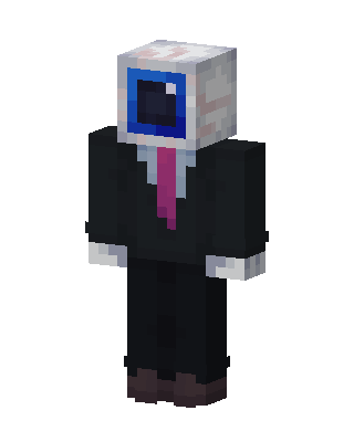 Eyeball Suit skin, 3D preview