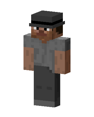 Gray Player Boy Minecraft skin