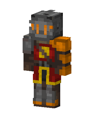 Ember Knight Minecraft skin