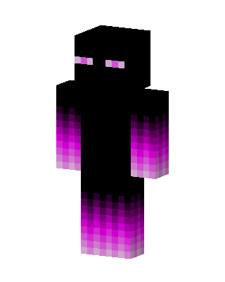 Black Glowing Villain skin, 3D preview