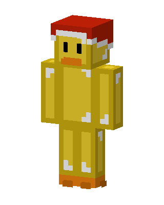 Santa Duck Minecraft skin