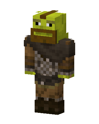 Green Hero Boy skin, 3D preview