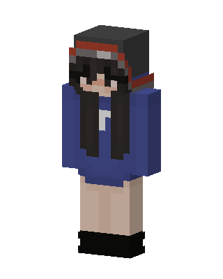 Beanie Girl skin, 3D preview