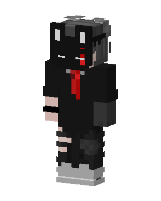 Shadow Cat skin, 3D preview