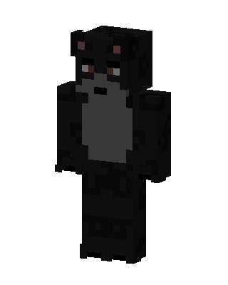 Black Goth Boy Minecraft skin