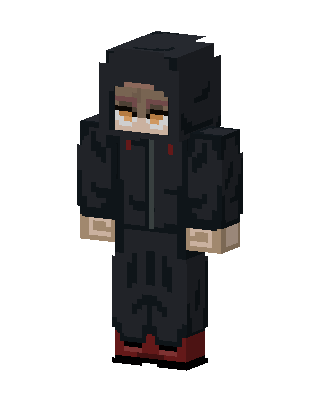 Shadow Hoodie skin, 3D preview
