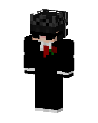 Rose Tuxedo Minecraft skin