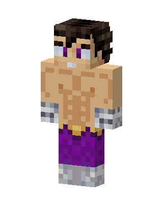 Purple Brawler skin, 3D preview