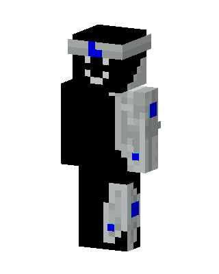 Shadow Cyborg skin, 3D preview