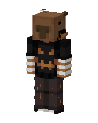 Pumpkin Bandit Minecraft skin