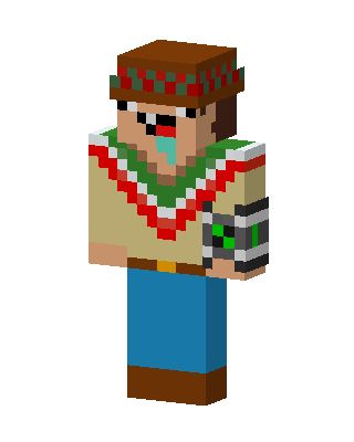 Ben 10 Poncho skin, 3D preview