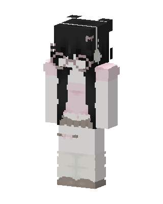 Pink Coquette skin, 3D preview