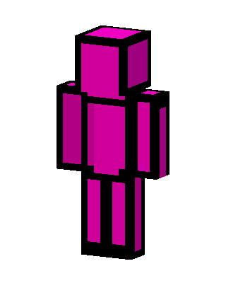 Pink Mob skin, 3D preview