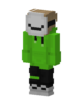 Dream Minecraft hoodie skin