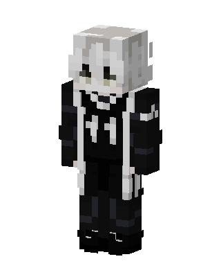 Monochrome Reaper Minecraft skin