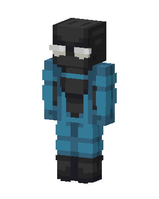 Blue Void Knight skin, 3D preview