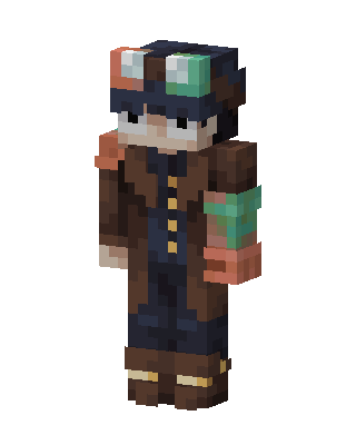 Steampunk Explorer skin, 3D preview