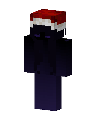 Santa Enderman Minecraft skin