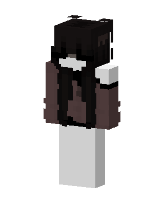 Shadow Ghost Girl Minecraft skin