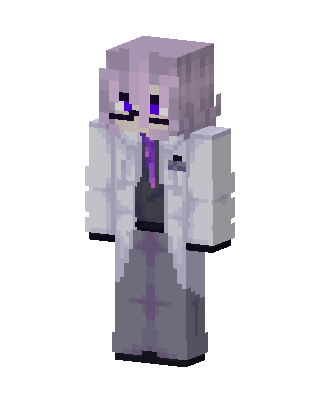 Lavender Scientist skin, 3D preview