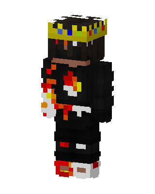 Flame Crown Streetwear Minecraft skin