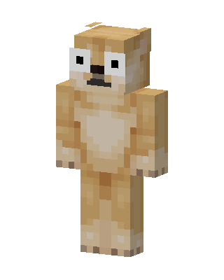 Cheems skin, 3D preview