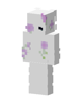 Flower Ghost skin, 3D preview