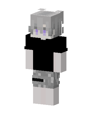Silver Ghoul Minecraft skin