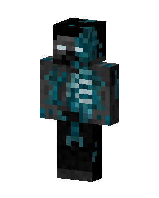 Warden Skeleton skin, 3D preview