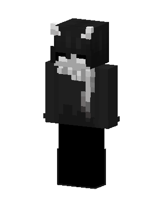 Black Player Boy skin, 3D preview
