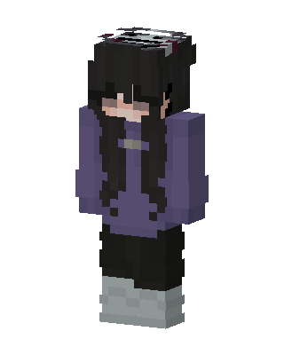 Black Gamer Girl Minecraft skin