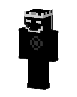 Black Hero Boy skin, 3D preview