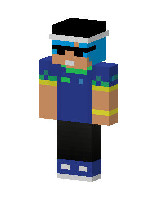 Shades Ninja skin, 3D preview