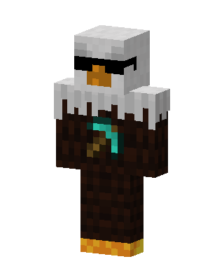 Brown Knight Boy skin, 3D preview