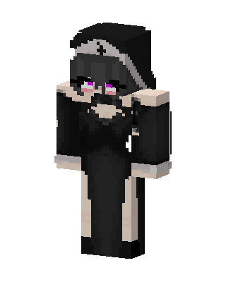 Gothic Nun Minecraft skin