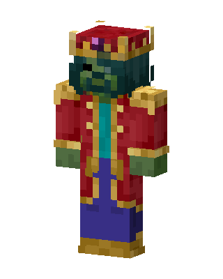 Red Hero Boy skin, 3D preview
