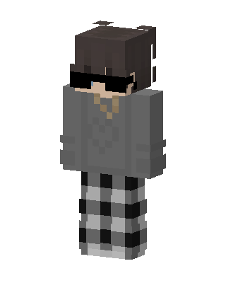 Plaid Pants Cool skin, 3D preview
