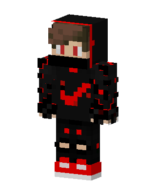Crimson Hoodie Minecraft skin