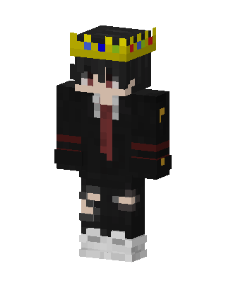 Crowned Rebel skin, 3D preview