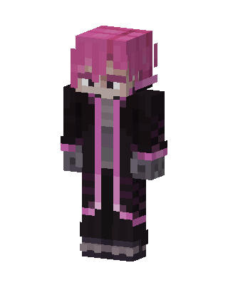 Pink Hair Rogue skin, 3D preview