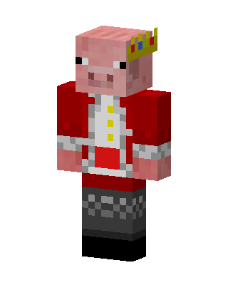 Technoblade skin, 3D preview