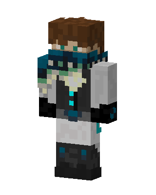 White Player Boy skin, 3D preview