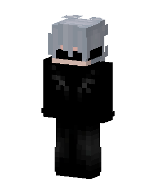Black Ninja Boy skin, 3D preview