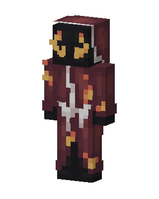 Brown Hero Boy skin, 3D preview