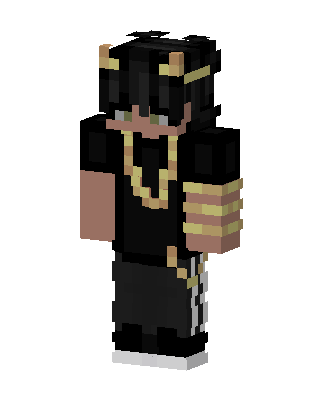 Golden Horn Streetwear skin, 3D preview