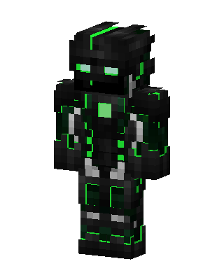Black Masked Hero Boy Minecraft skin