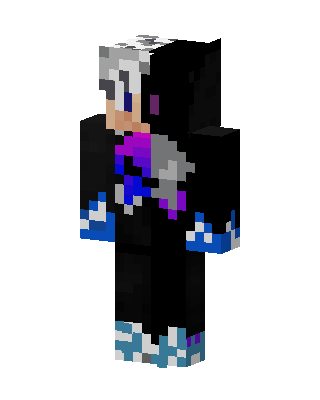 Galaxy Hoodie skin, 3D preview